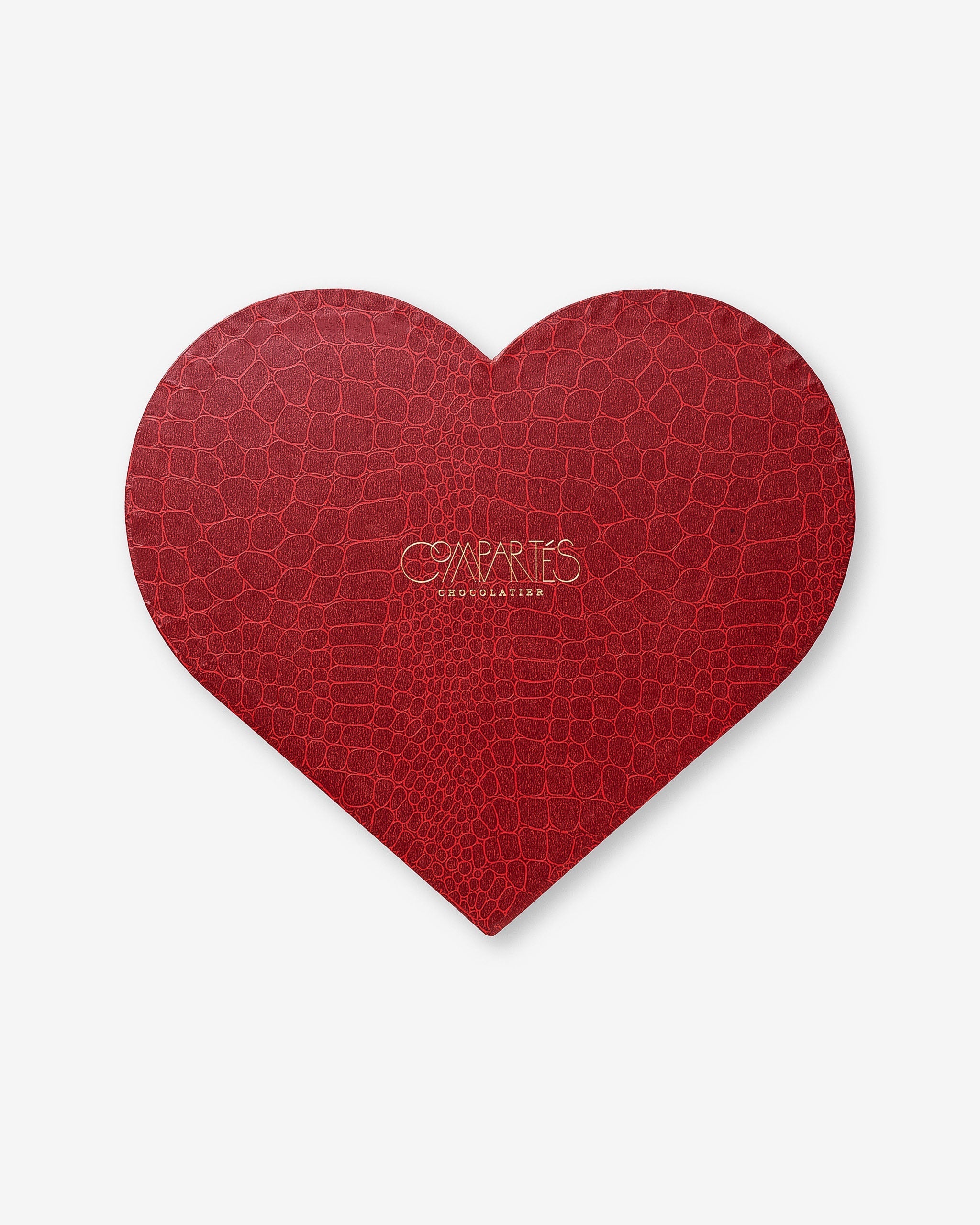 24K Gold Chocolates Heart Box
