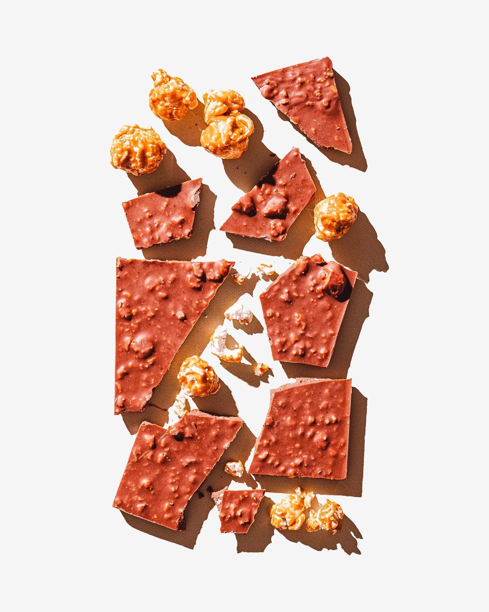 Caramelized Popcorn Chocolate Bar
