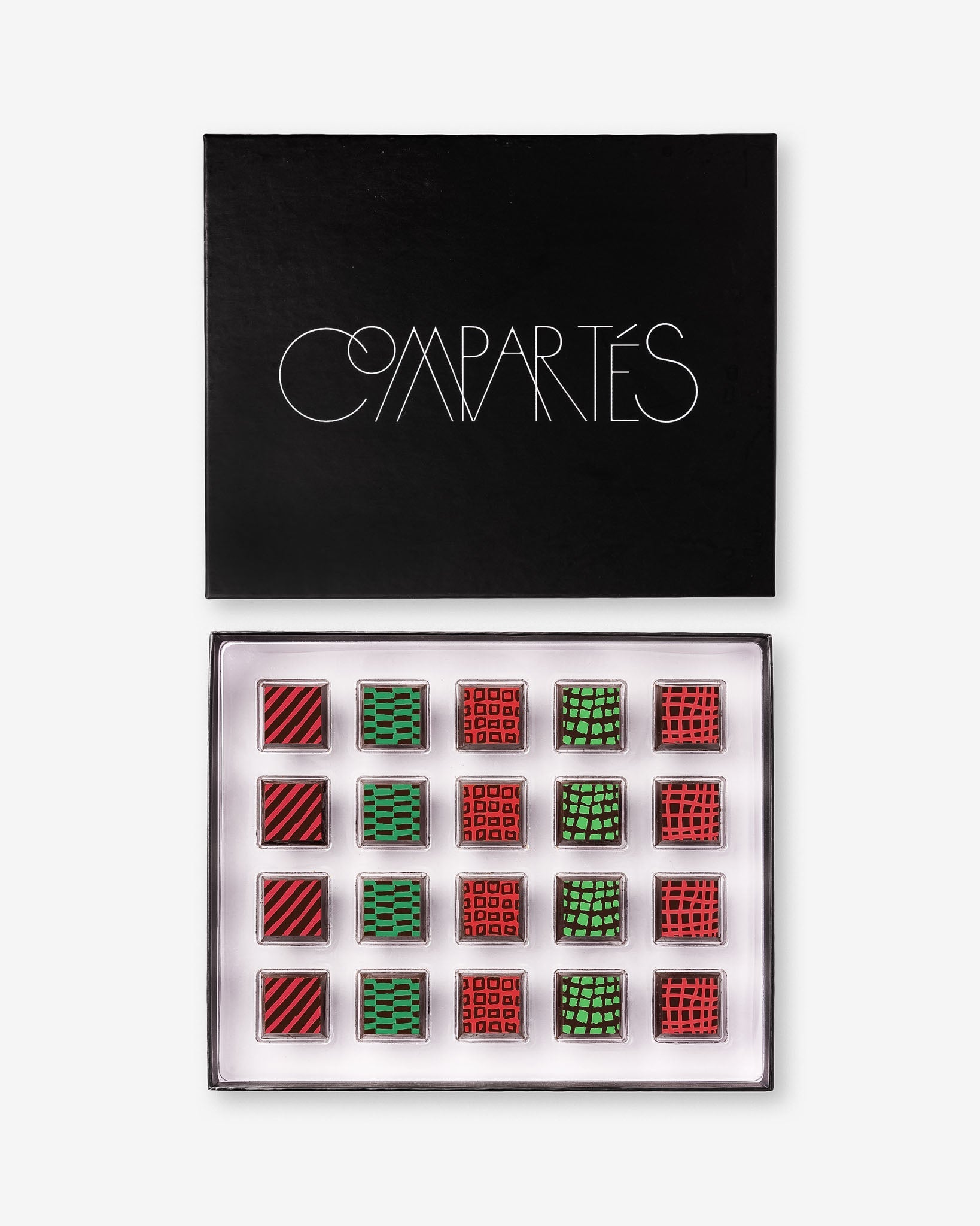 Holiday Chocolate Truffles - Red & Green Collection